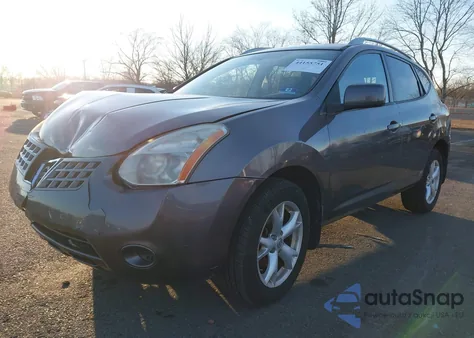 2008 Nissan Rogue Sl z USA, uszkodzony, nr VIN JN8AS58V88W403054